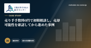譲渡企業手数料0円で初期相談し、売却可能性を確認してから進めた事例 アイキャッチ